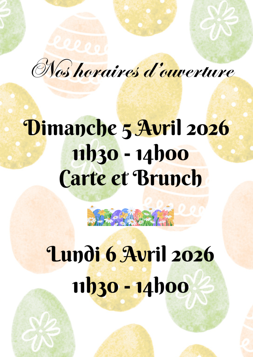 Horaires de Pâques