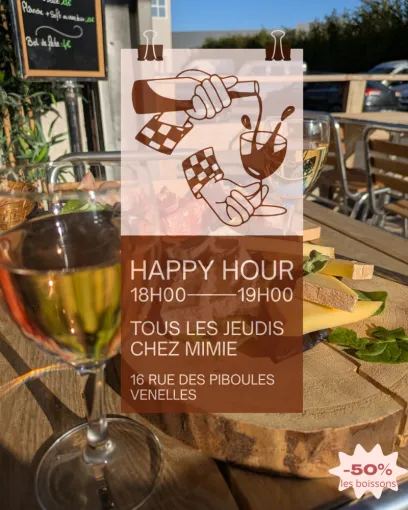Happy Hour Chez Mimie, Venelles, Le comptoir de Mimie