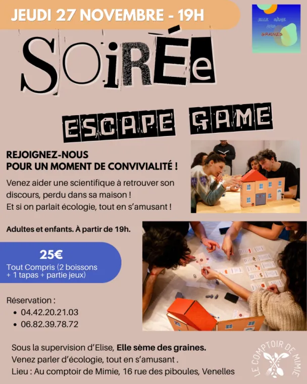 Soirée Escape Game