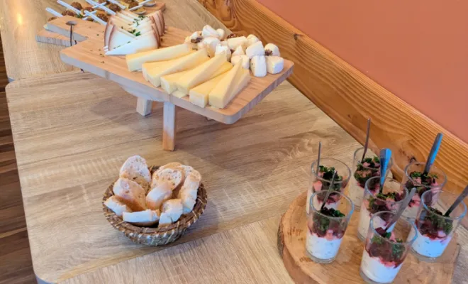 Buffet d'apéritif dinatoire