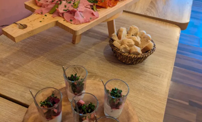 Buffet d'apéritif dinatoire